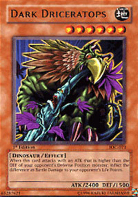 Dark Driceratops - IOC-073 - Rare - Unlimited Edition - YuGiOh