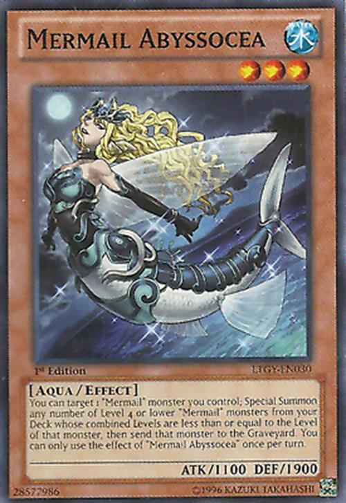 Mermail Abyssocea - LTGY-EN030 - Common - Unlimited Edition - YuGiOh