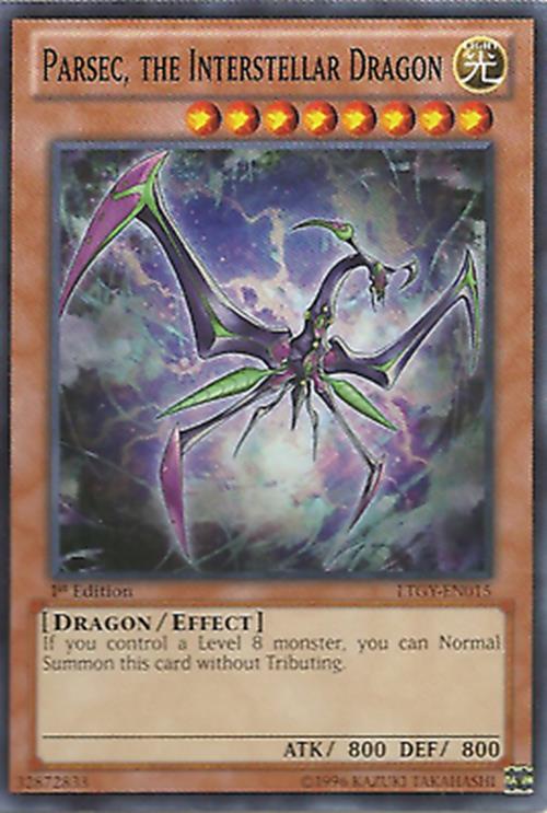 Parsec, the Interstellar Dragon - LTGY-EN015 - Common - Unlimited Edition - YuGi