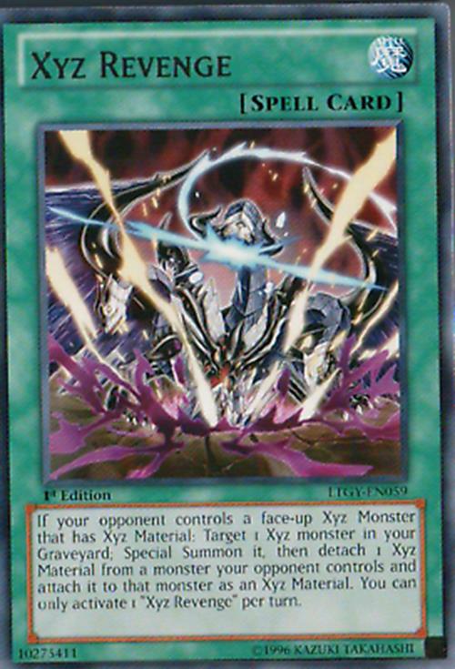 Xyz Revenge - LTGY-EN059 - Rare - 1st Edition - YuGiOh