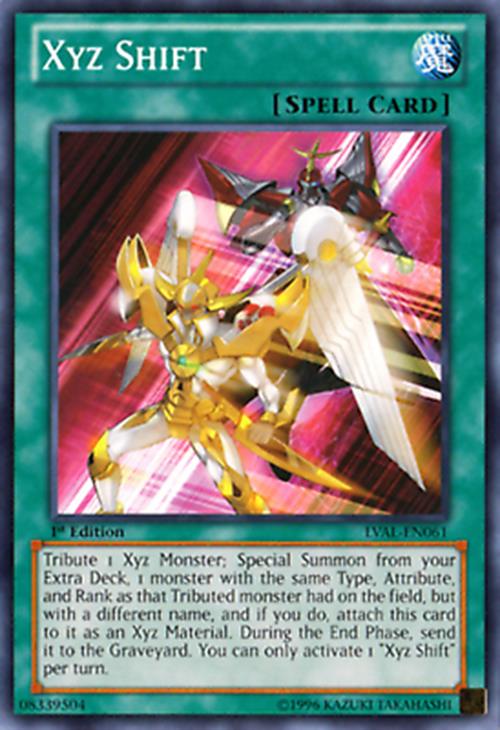 Xyz Shift - LVAL-EN061 - Common - Unlimited - YuGiOh
