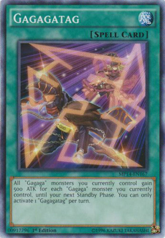 Gagagatag - MP14-EN167 - Common - 1st Edition - YuGiOh
