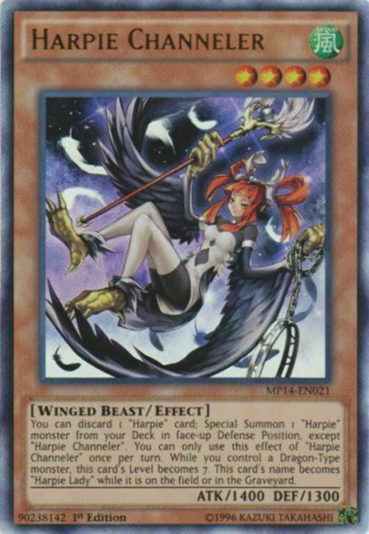 Harpie Channeler - MP14-EN021 - Ultra Rare - 1st Edition - YuGiOh