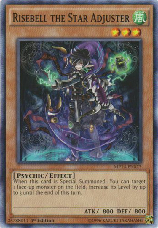 Risebell the Star Adjuster - MP14-EN023 - Common - 1st Edition - YuGiOh