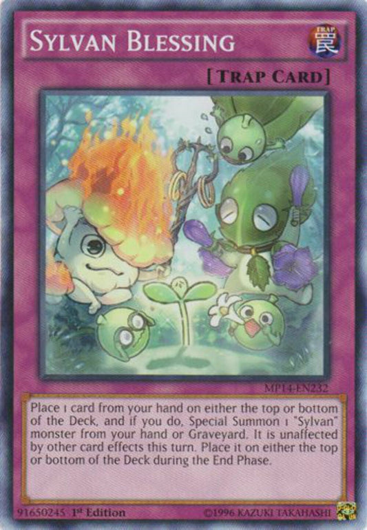 Sylvan Blessing - MP14-EN232 - Common - 1st Edition - YuGiOh