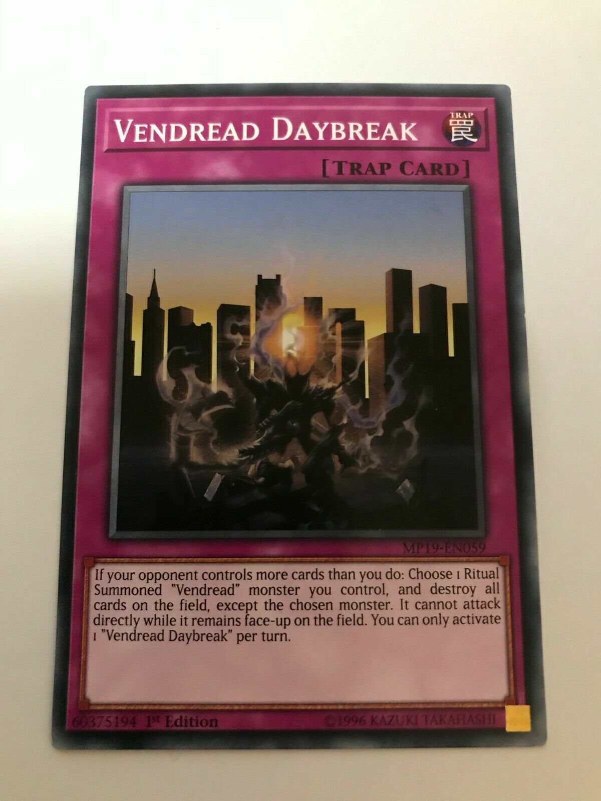 Vendread Daybreak - MP19-EN059 - Common - Unlimited Edition - YuGiOh