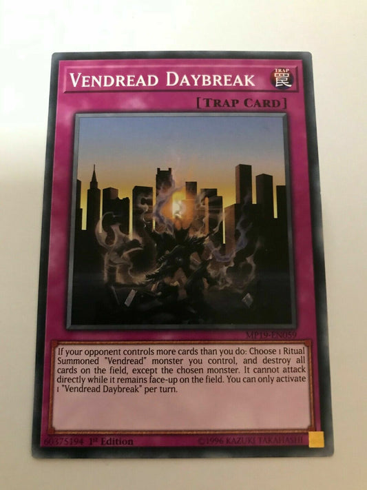 Vendread Daybreak - MP19-EN059 - Common - Unlimited Edition - YuGiOh