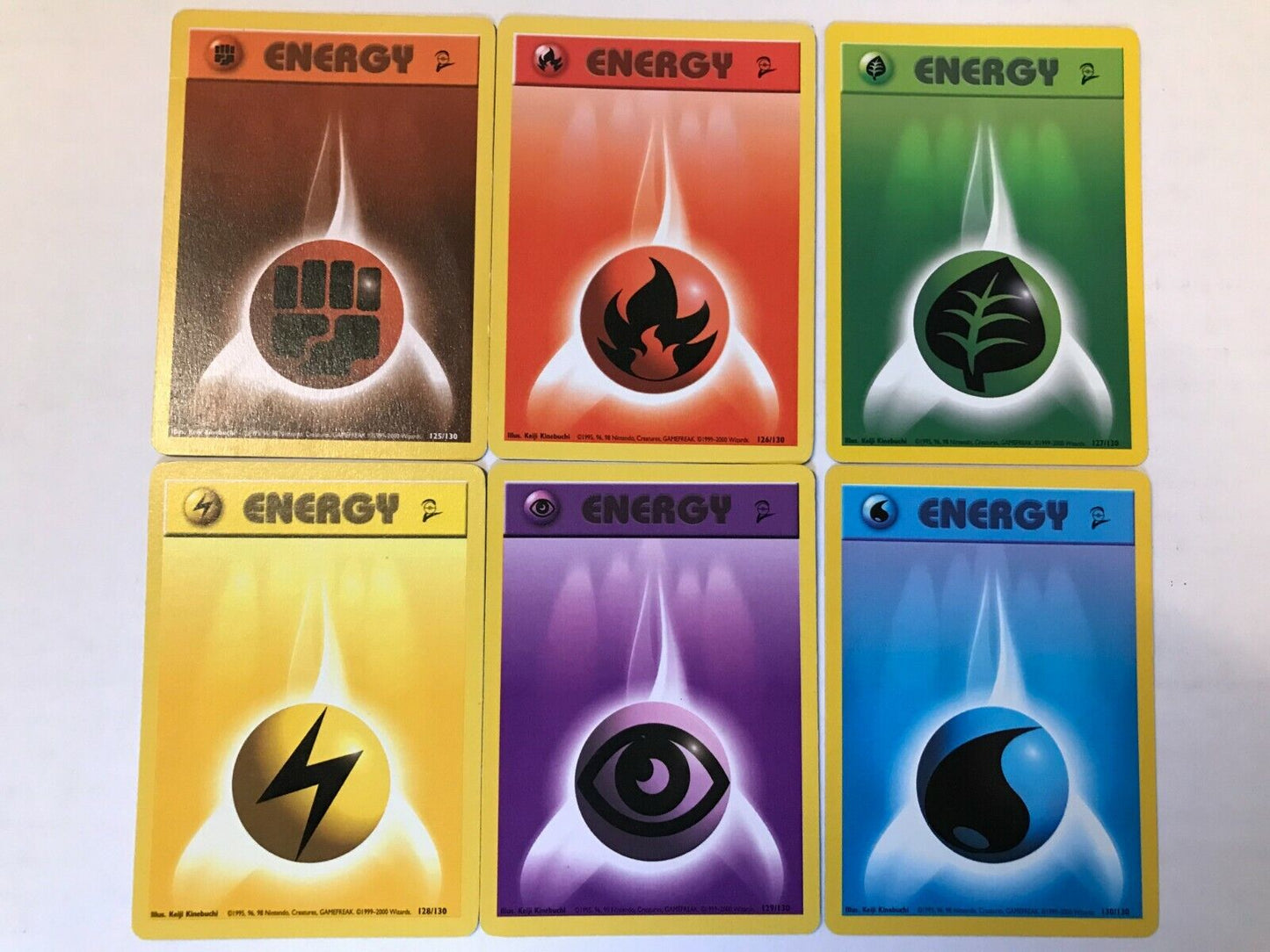 Pokemon Energy Card Sets WOTC Base Set To 2020 - Choose Your Set