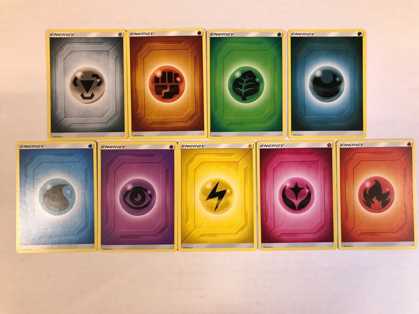 Pokemon Energy Card Sets WOTC Base Set To 2020 - Choose Your Set