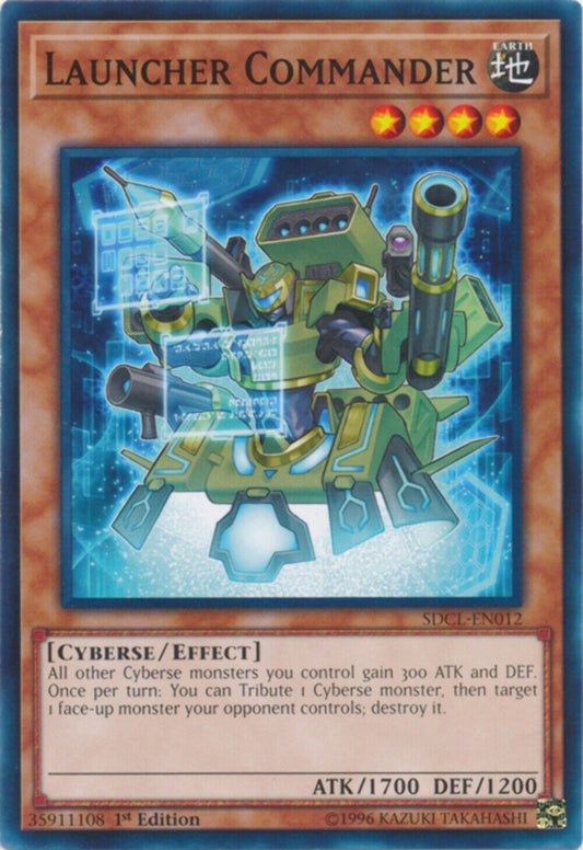 Launcher Commander - SDCL-EN012 - Common - 1st Edition - YuGiOh