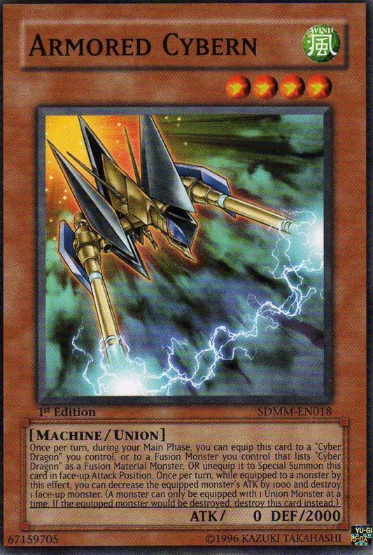 Armored Cybern - SDMM-EN018 - Common - 1st Edition - YuGiOh