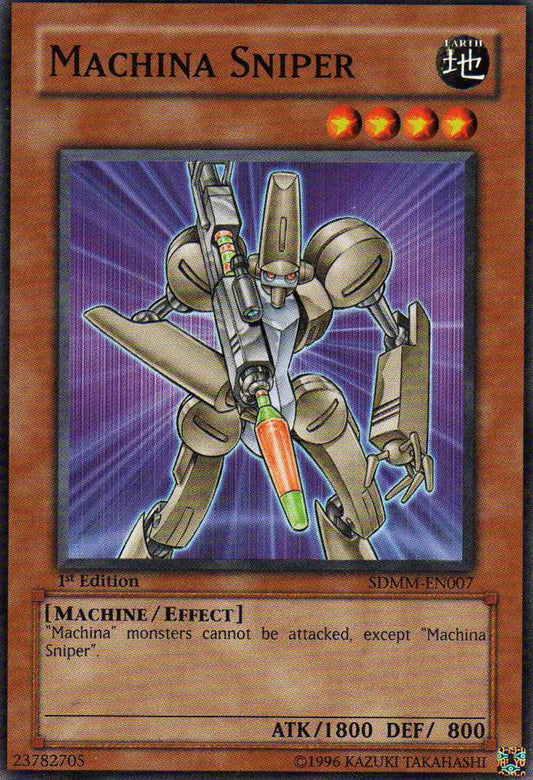 Machina Sniper - SDMM-EN007 - Common - 1st Edition - YuGiOh