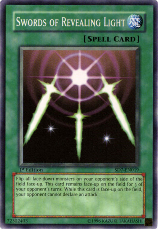 Swords of Revealing Light - SD7-EN019 - Common - Mixed Editions - YuGiOh