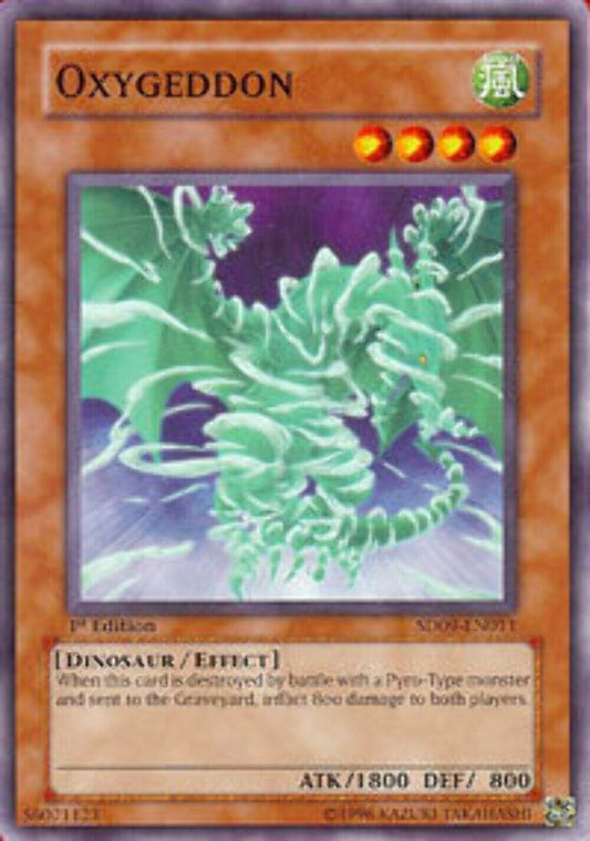 Oxygeddon - SD09-EN011 - Common - 1st Edition- YuGiOh