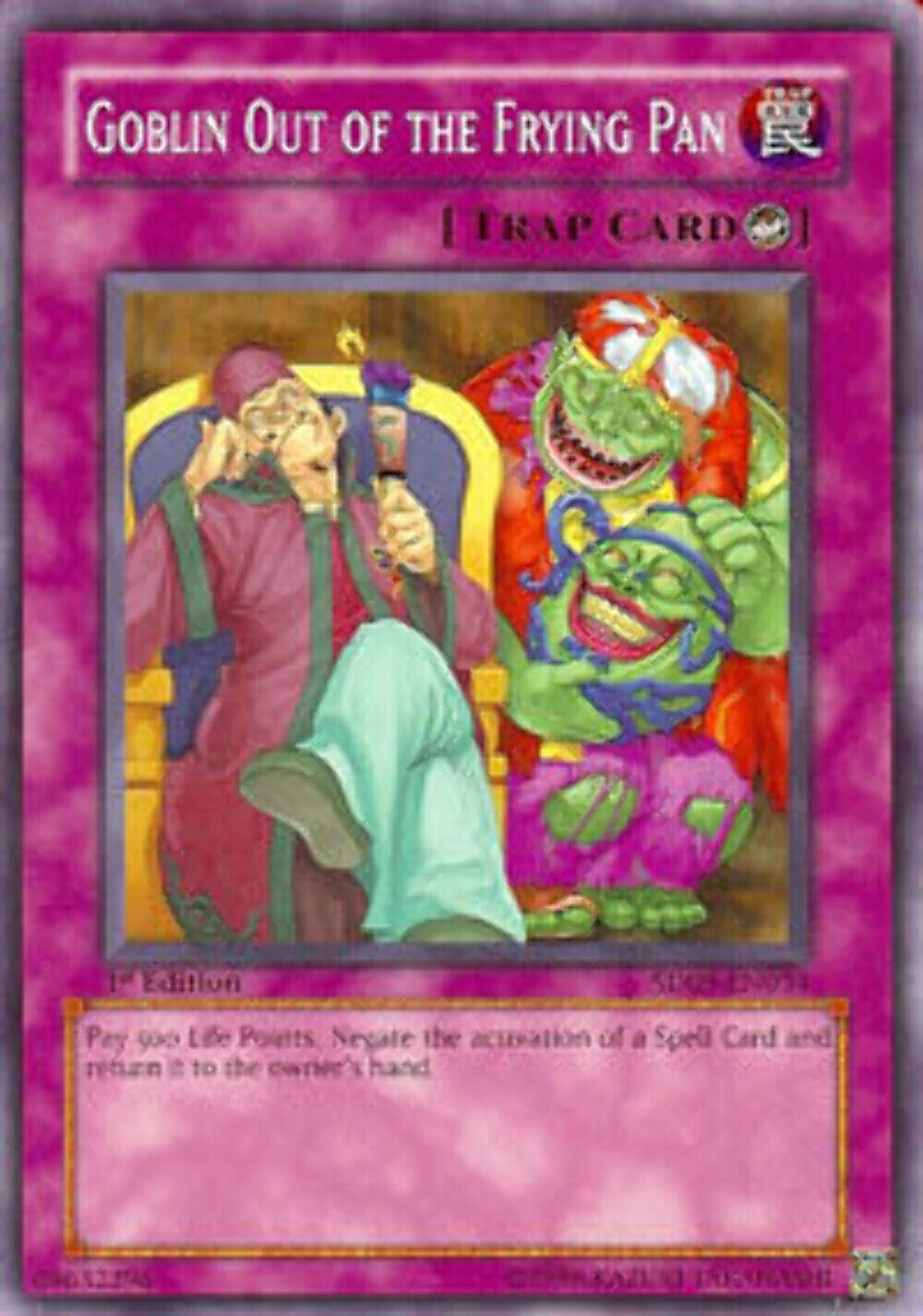 Goblin Out of the Frying Pan - SD09-EN034 - Common - 1st Edition - YuGiOh