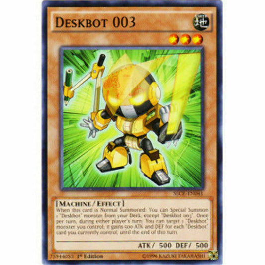 Deskbot 003 - SECE-EN041 - Common - 1st Edition - YuGiOh