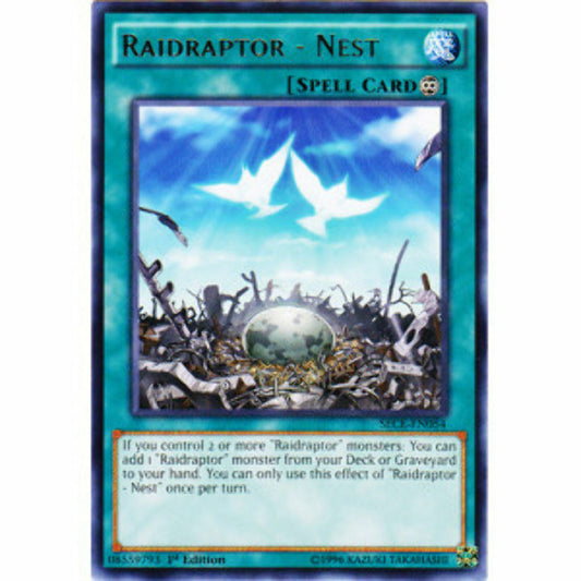 Raidraptor - Nest - SECE-EN054 - Rare - 1st Edition - YuGiOh