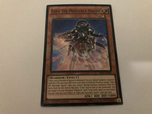 Edea The Heavenly Squire - SR01-EN003 - Super Rare - 1st Edition - YuGiOh