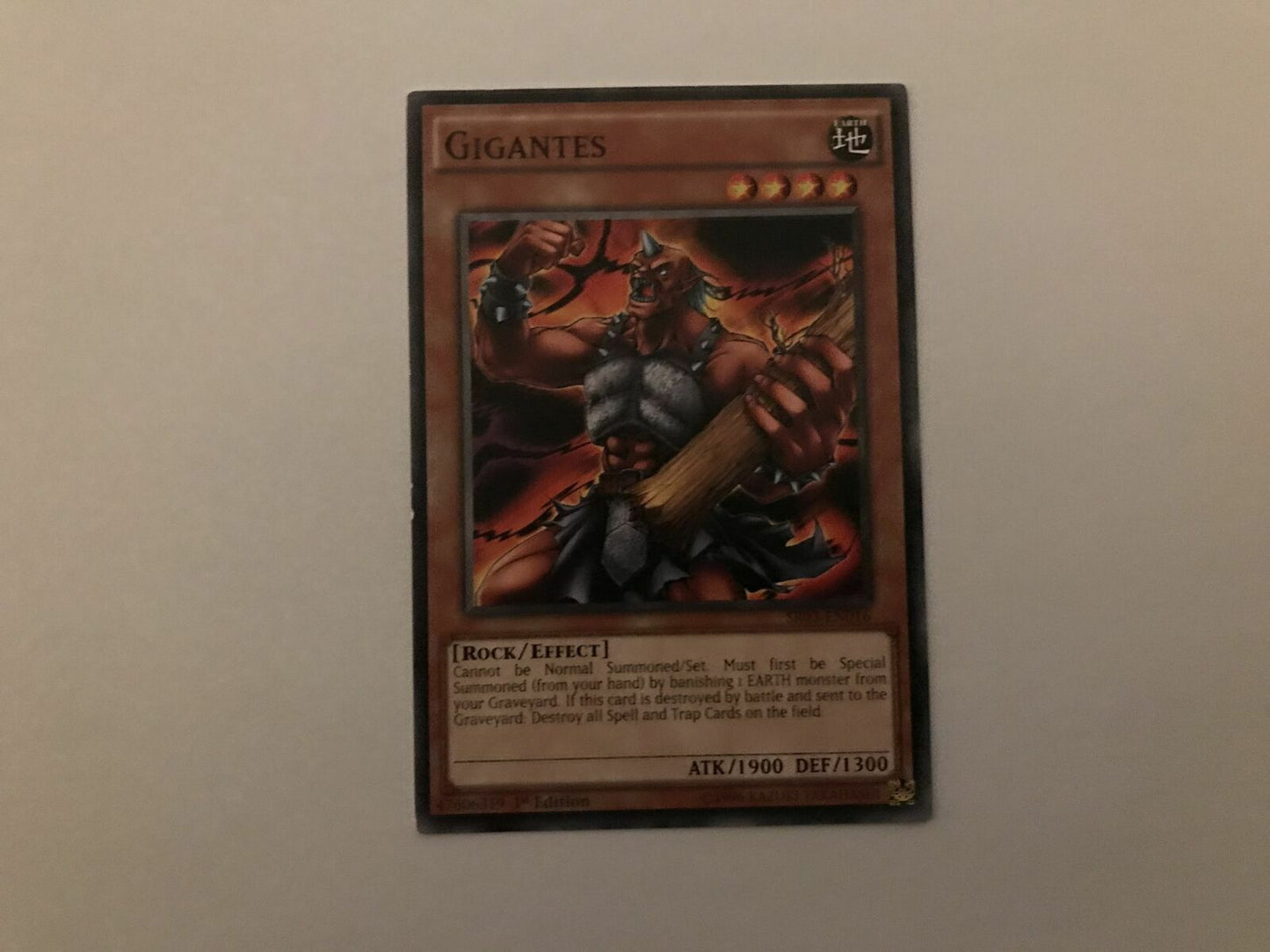 Gigantes - SR03-EN016 - Common - 1st Edition - YuGiOh