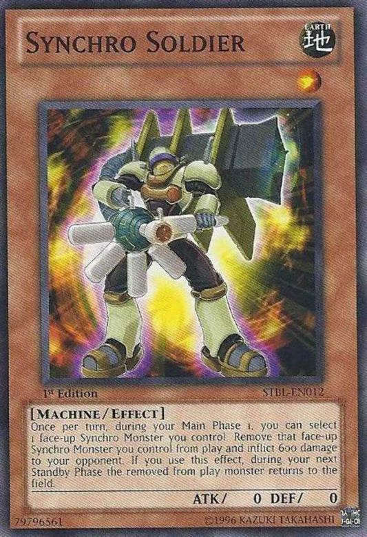 Synchro Soldier - STBL-EN012 - Common - 1st Edition - YuGiOh