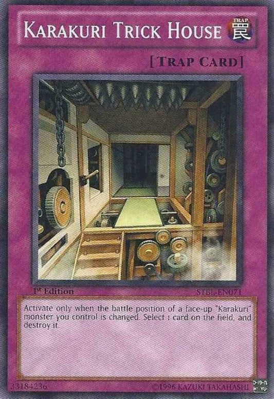 Karakuri Trick House - STBL-EN071 - Common - 1st Edition - YuGiOh