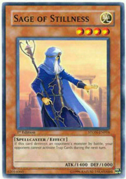 Sage of Stillness - STON-EN016 - Common - Unlimited Edition - YuGiOh