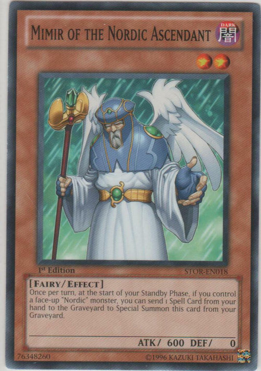 Mimir of the Nordic Ascendant - STOR-EN018 - Common - 1st Edition - YuGiOh