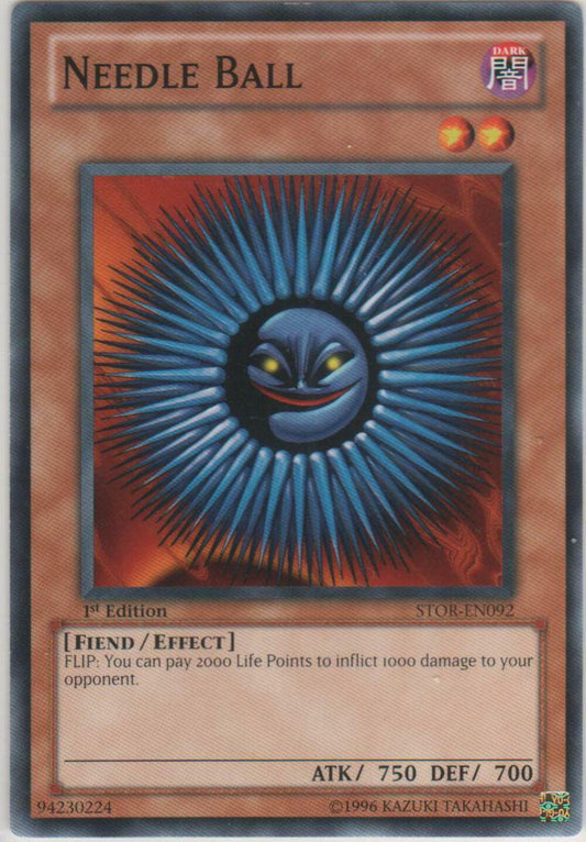 Needle Ball - STOR-EN092 - Common - Unlimited Edition - YuGiOh