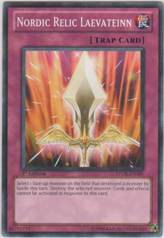 Nordic Relic Laevateinn - STOR-EN069 - Common - Unlimited Edition - YuGiOh