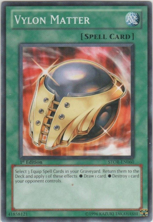 Vylon Matter - STOR-EN060 - Common - 1st Edition - YuGiOh