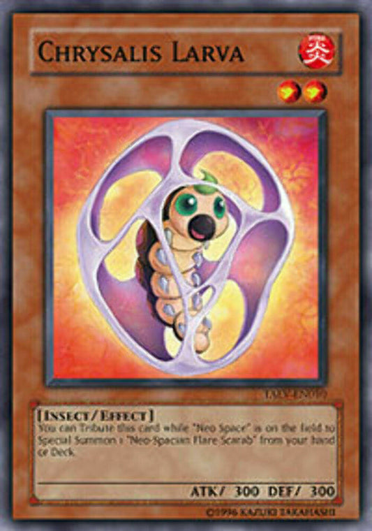 Chrysalis Larva - TAEV-EN010 - Common - Mixed Editions - YuGiOh