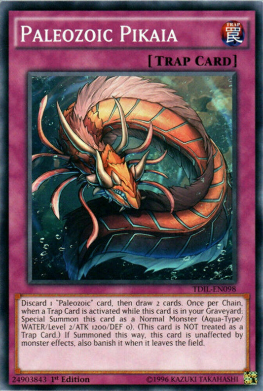 Paleozoic Pikaia - TDIL-EN098 - Common - 1st Edition- YuGiOh