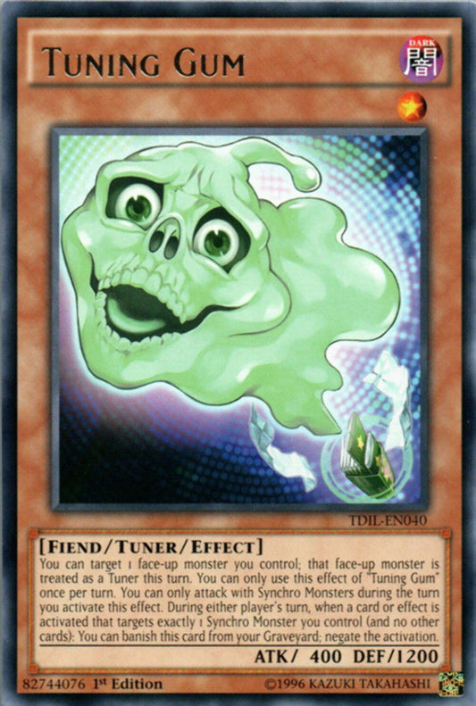 Tuning Gum - TDIL-EN040 - Rare - 1st Edition - YuGiOh