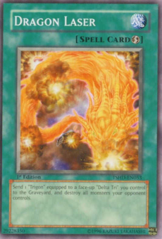 Dragon Laser - TSHD-EN053 - Common - Unlimited Edition - YuGiOh
