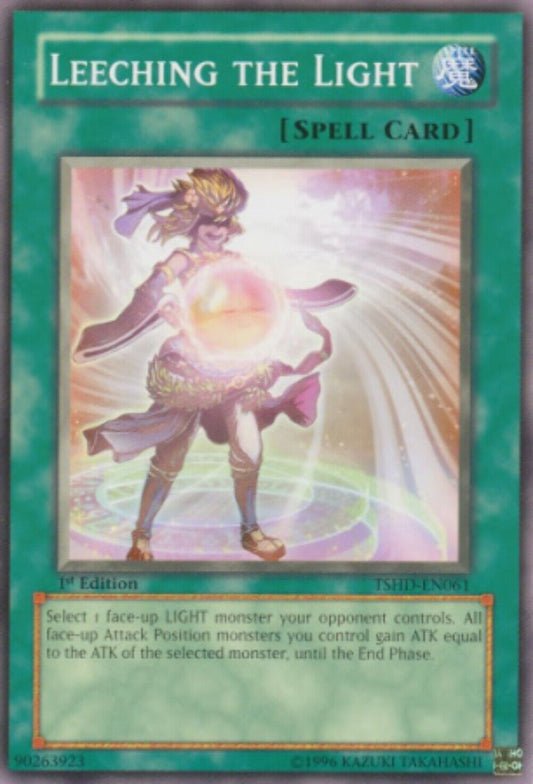 Leeching the Light - TSHD-EN061 - Common - Mixed Editions - YuGiOh
