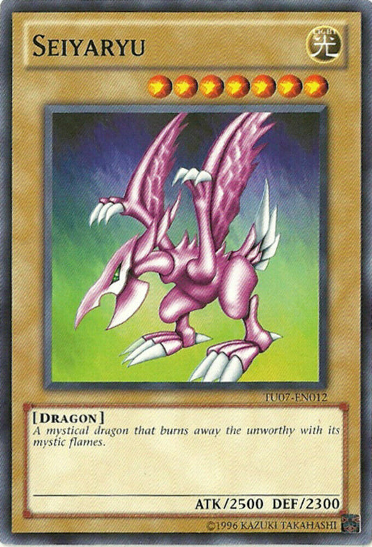 Seiyaryu - TU07-EN012 - Common - Unlimited Edition - YuGiOh