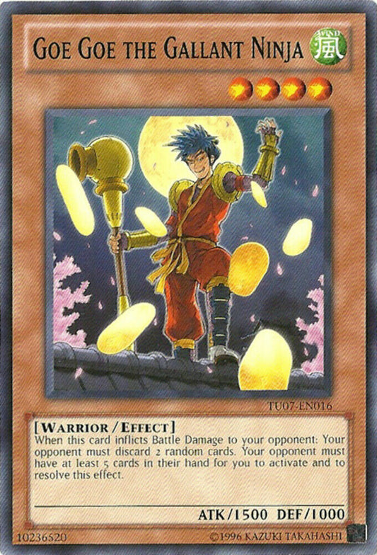 Goe Goe the Gallant Ninja - TU07-EN016 - Common - Unlimited Edition - YuGiOh