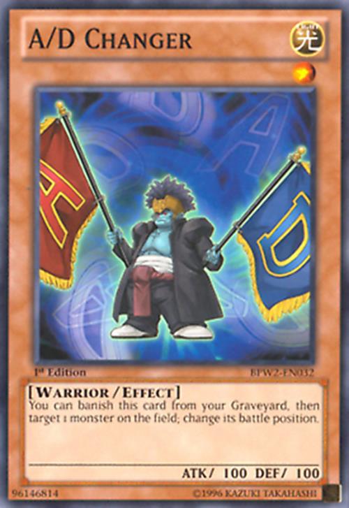 A/D Changer - WGRT-EN032 - Common - 1st Edition - YuGiOh