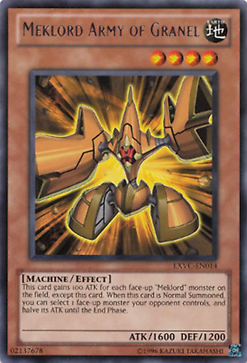 Meklord Army of Granel - WGRT-EN040 - Super Rare - 1st Edition - YuGiOh