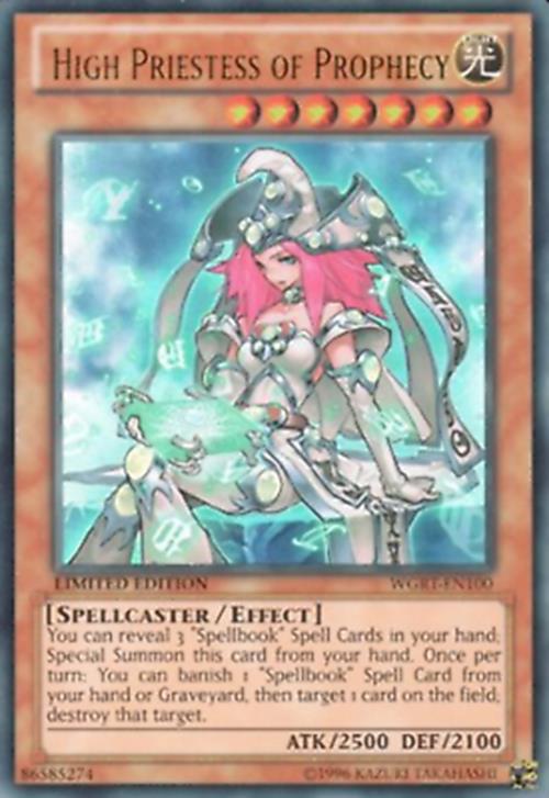 High Priestess of Prophecy - WGRT-EN100 - Ultra Rare - 1st Edition - YuGiOh