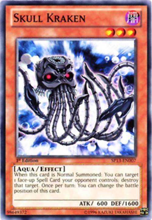 Skull Kraken - WGRT-EN041 - Common - 1st Edition - YuGiOh