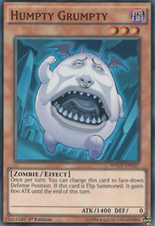 Humpty Grumpty - WSUP-EN037 - Super Rare - 1st Edition - YuGiOh