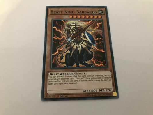 Beast King Barbaros - YS17-EN007 - Common - 1st Edition - YuGiOh