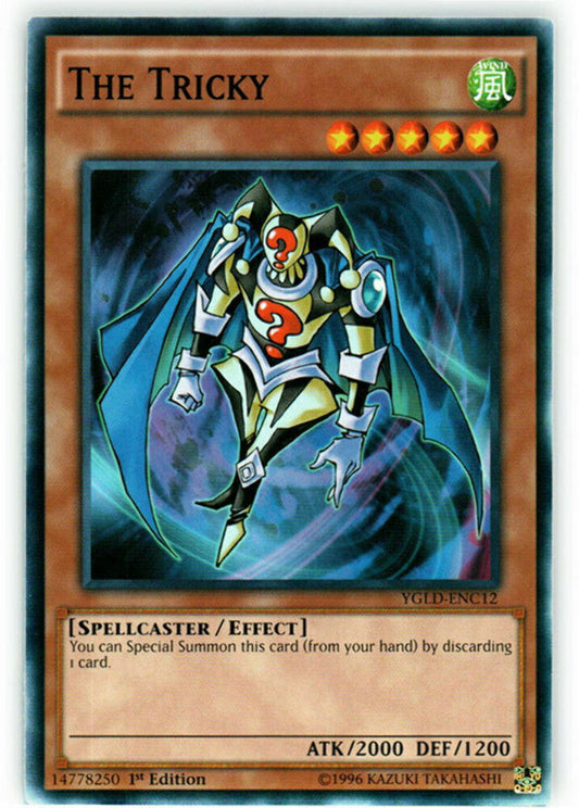 The Tricky - YGLD-ENC12 - Common - 1st Edition - YuGiOh
