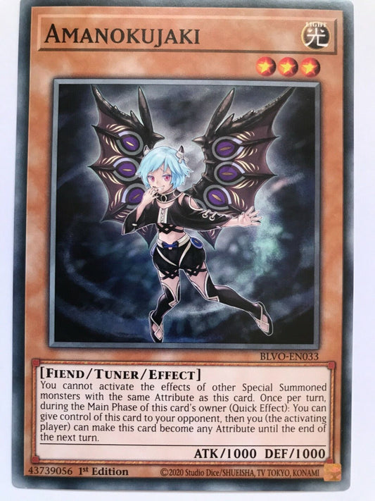 Amanokujaki - BLVO-EN033 - Common - 1st Edition - YuGiOh