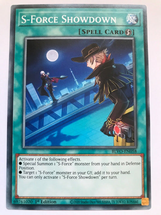 S-Force Showdown - BLVO-EN058 - Common - 1st Edition - YuGiOh