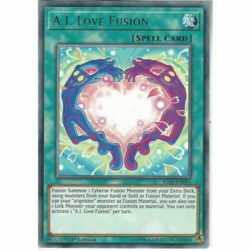 A.I. Love Fusion - IGAS-EN053 - Rare - 1st Edition  - YuGiOh