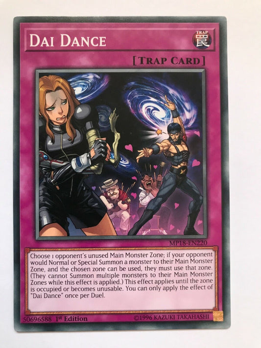 Dai Dance - MP18-EN220 - Common - 1st Edition - YuGiOh