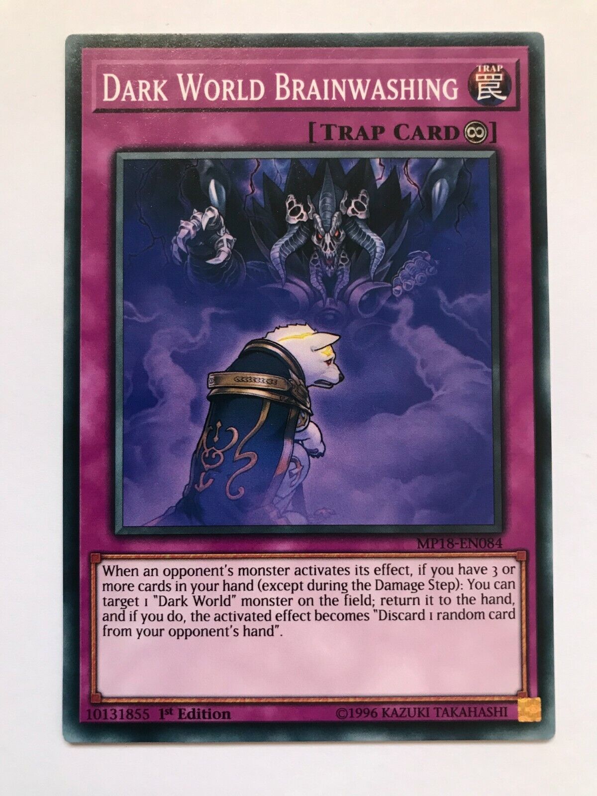 Dark World Brainwashing - MP18-EN084 - Common - 1st Edition - YuGiOh