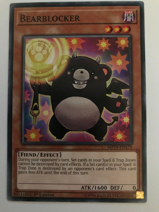 Bearblocker - MP19-EN175 - Common - 1st Edition - YuGiOh